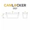 Camlocker UTV Crossover Tool Box with Rail SXSLPRLMB - alternate 6